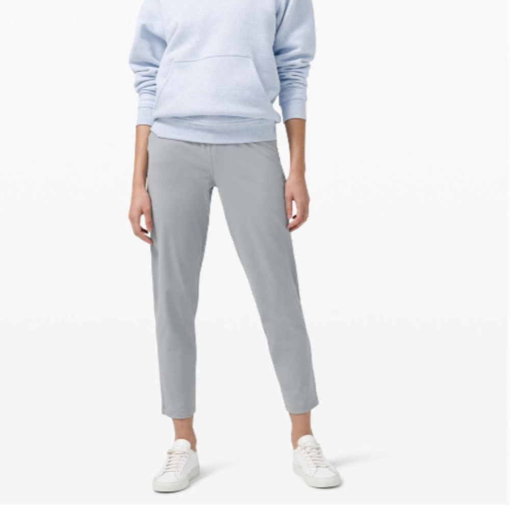 Lululemon Keep Moving Pant 7/8 High-Rise Rhino Grey Size 6